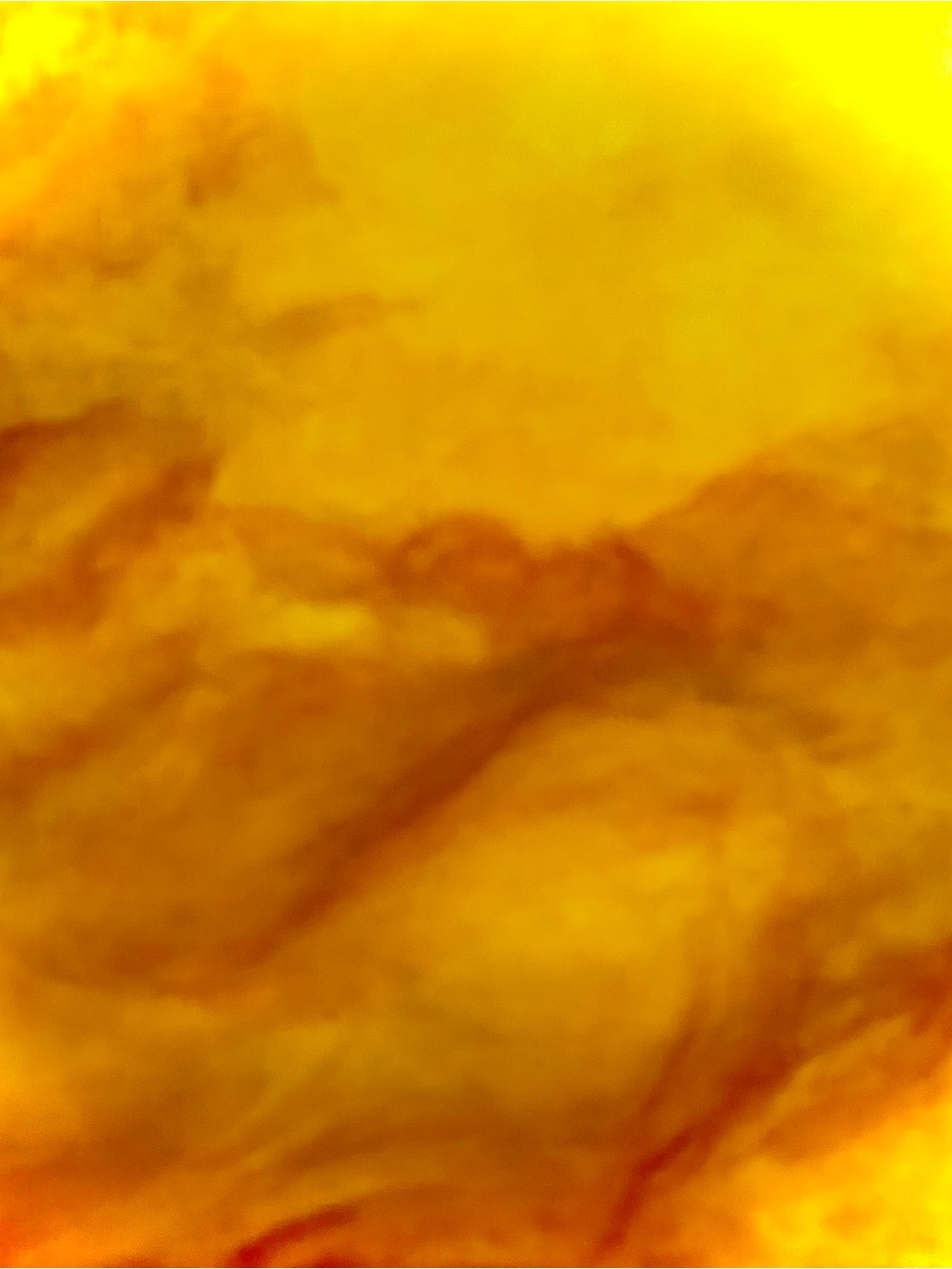 Sunlit Amber Abstract Canvas Art - Yellow Contemporary Wall Painting